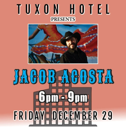 Experience an Enchanting Evening with Jacob Acosta at Tuxon Hotel in Oro Valley!