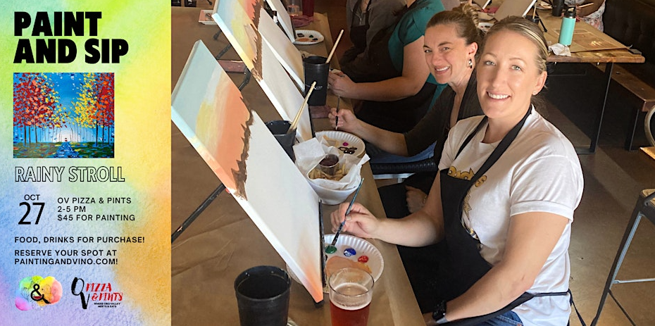 Unleash Your Creativity: Paint and Sip at OV Pizza & Pints in Oro Valley, AZ